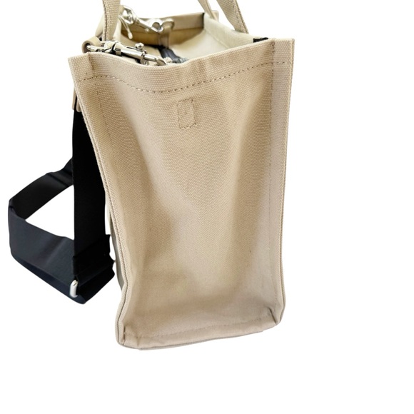 NEW Quince 100% Organic Canvas Small Crossbody Tote Beige - Picture 8 of 16